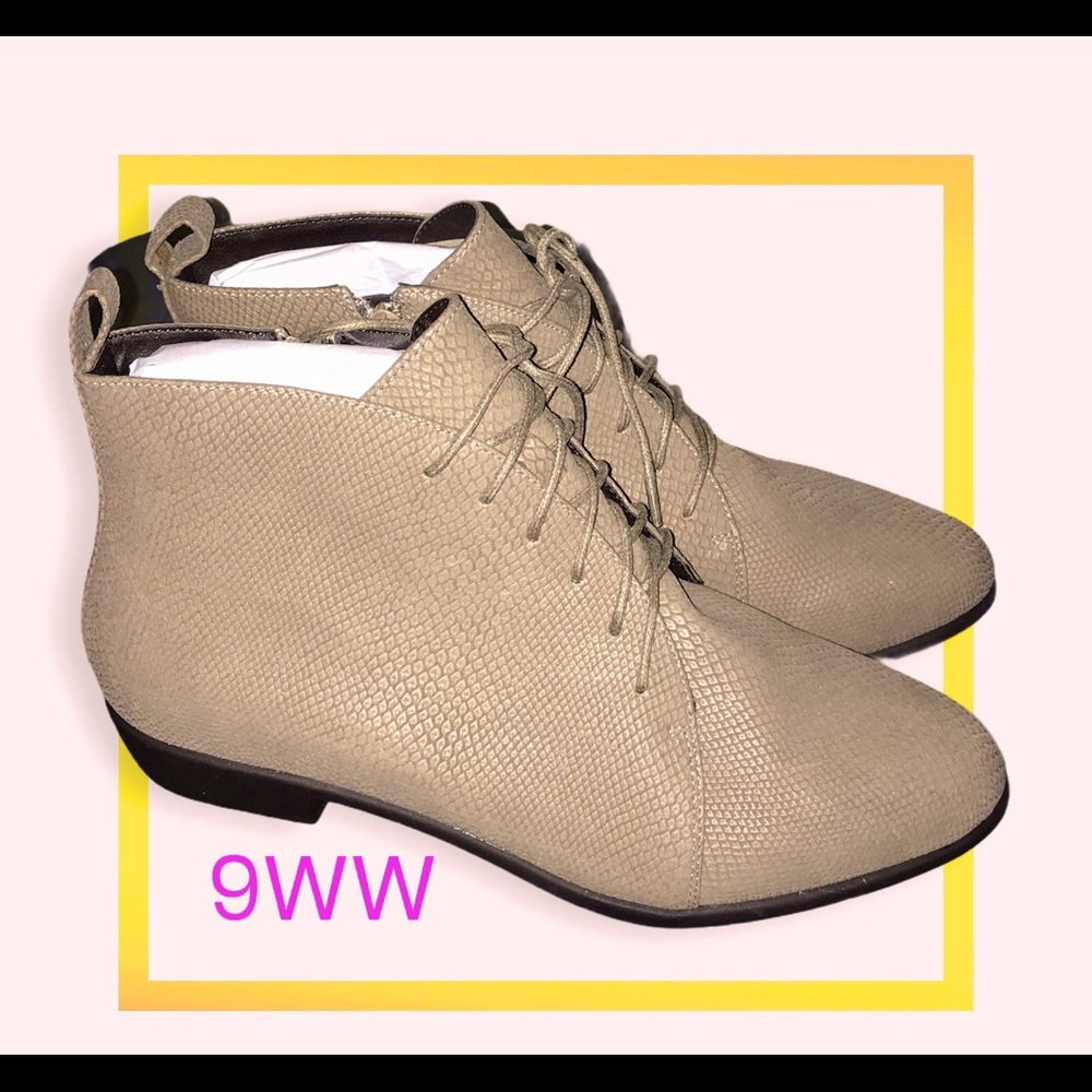 Booties Size 9WW (Plus Size)